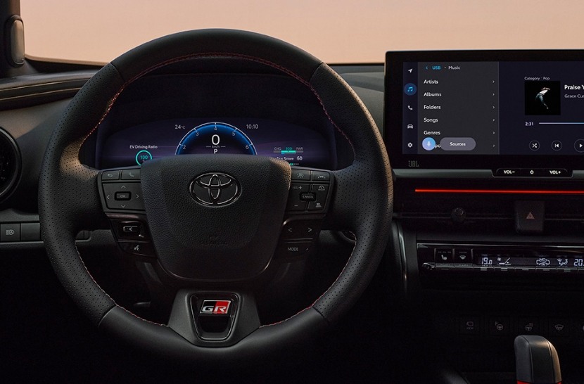 Deska rozdzielcza w Toyota C-HR